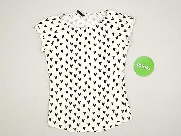 bluzki basic z dekoltem v: T-shirt damski, rozmiar L — 2