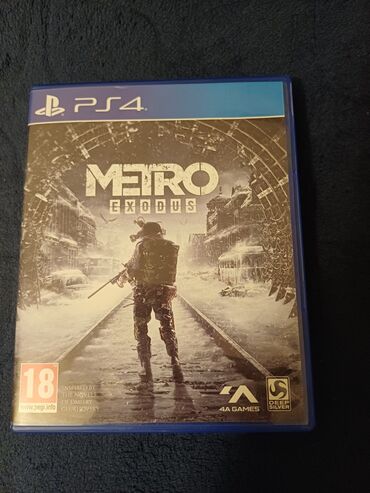 playstation 3 ucuz: Metro Exodus, Qarışıq janr, İşlənmiş Disk, PS4 (Sony Playstation 4), Ünvandan götürmə