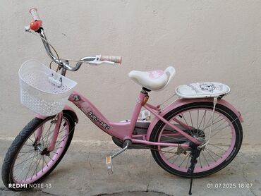 новый велик: Двухколесные Детский велосипед 20", скоростей: 1
