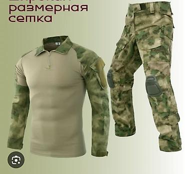 военные жилеты: Тактический костюм (комбат-шорт + брюки) в камуфляже пиксель — 2