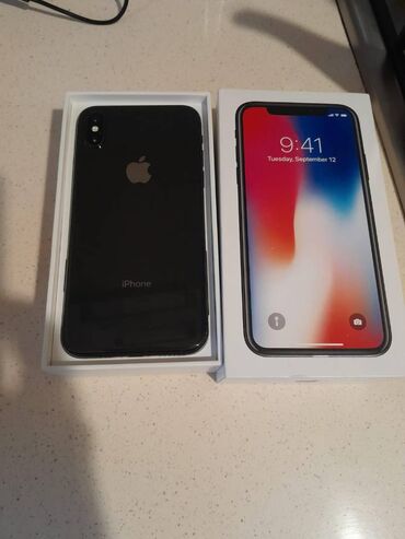 Apple iPhone: IPhone X, 64 GB, Space Gray, Face ID