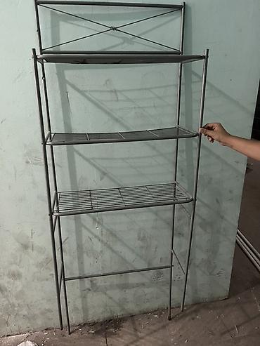 Rəflər: Metall rəf sistemi - Material: toz boyalı metal konstruksiya - Rəng — 1