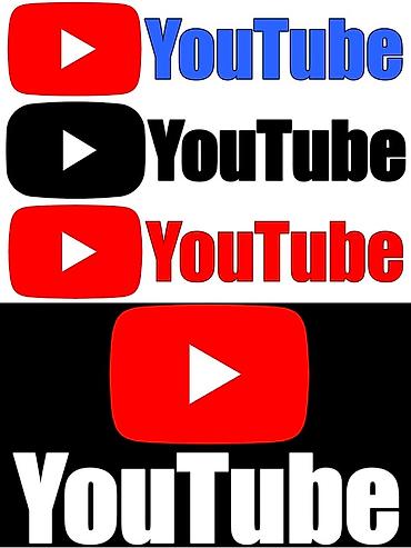 картинка фото: Логотипы YouTube — набор графических вариантов для брендинга и — 1