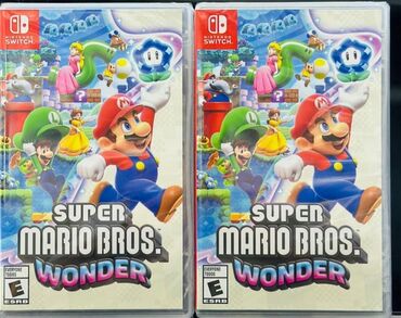 Nintendo switch üçün super mario bros. wonder oyun diski. Tam