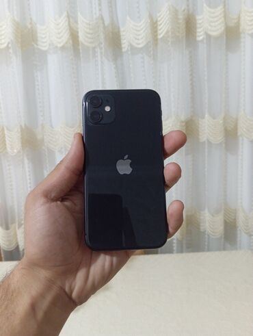 ayfon telfonlar: IPhone 11, 128 GB, Qara, Face ID