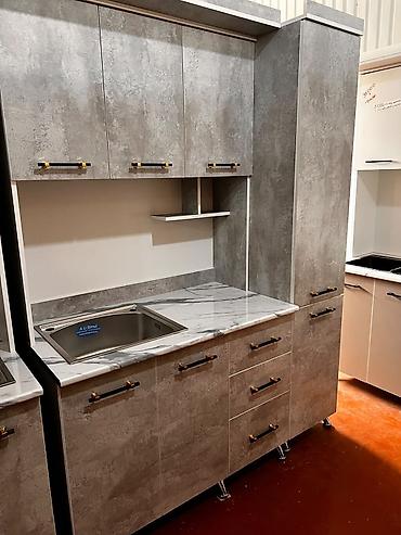silver kitchen: Кухонный гарнитур, Новый, цвет - Коричневый, ДСП, Бесплатная доставка — 2