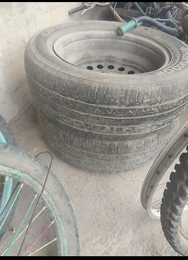 tir: Колеса в сборе 205 / 60 / R 15, Лето, Б/у, Комплект, Легковые, Железные, отверстий - 5 — 1
