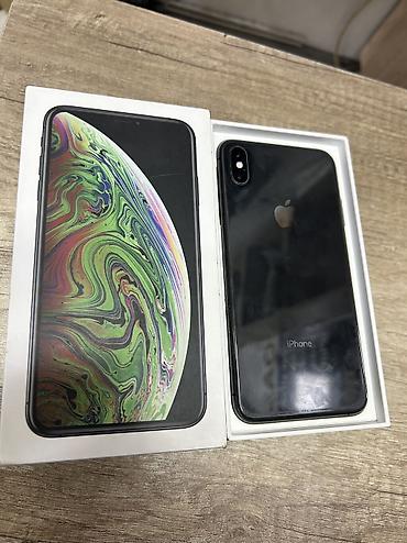 ayfon adapdiri: IPhone Xs Max, 64 GB, Qara, Face ID — 2