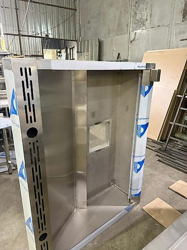 Установка вытяжек и вентиляции: Оцинкованные воздуховодные зонты/колпаки для приточно‑вытяжной — 24