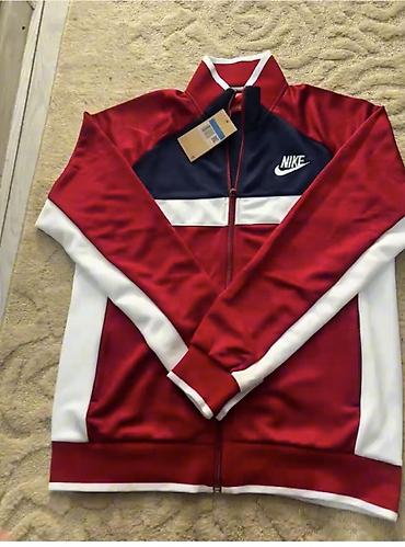 куртки джинсовые: Спортивная кофта Nike на молнии - Тип: мужская/унисекс тренировочная — 1