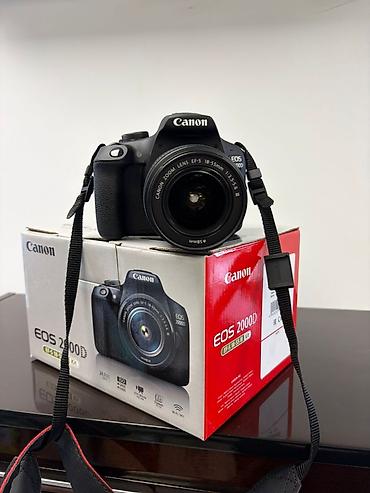 canon eos 2000d: Canon EOS 2000D – DSLR fotoaparat (EF-S 18-55mm III Kit) — 2