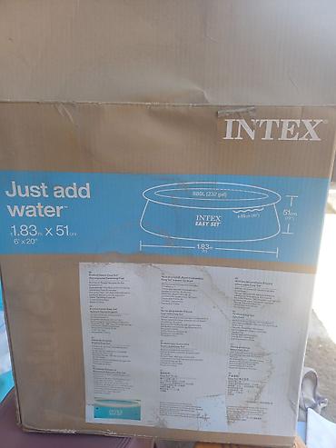 Детский надувной бассейн фирмы INTEX at lalafo.kg Детский надувной бассейн фирмы INTEX