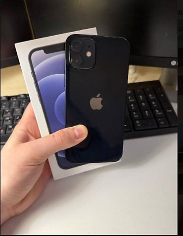 Мобильные телефоны: IPhone 12, Б/у, 64 ГБ, Black Titanium, Коробка, 80 % — 6