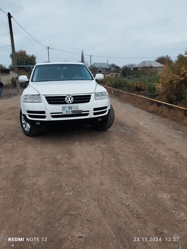 maş: Volkswagen Touareg: 3.2 l | 2004 il Ofrouder/SUV