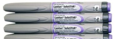 Другие медицинские товары: Dörd ədəd Lantus SoloSTAR insulin qələmi, hər biri 100 vahid insulin