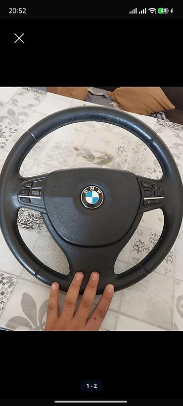 BMW sükan çarxı - Orijinal BMW sükan çarxı, dəri üzlü - Çoxfunksiyalı