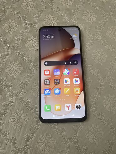 islenmis kalonka: Redmi 13, 128 GB, rəng - Qara, Barmaq izi, İki sim kartlı, Face ID