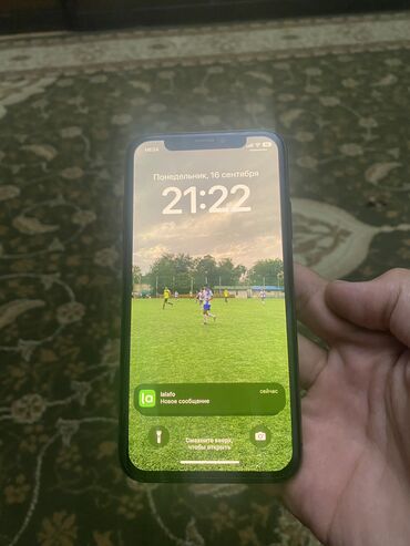 сколько стоит экран на айфон х: IPhone X, Колдонулган, 256 ГБ, Jet Black, Коргоочу айнек, Каптама, 81 %
