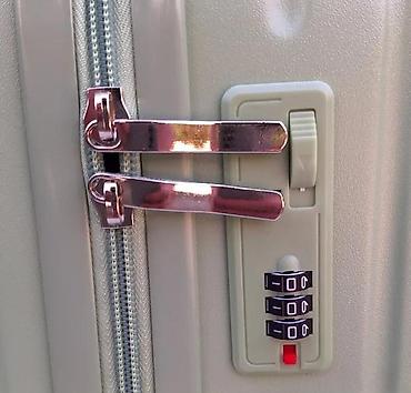 Putni koferi i torbe: Zeleni kofer sa motivom mede – lagan i praktičan - Tvrda školjka — 8