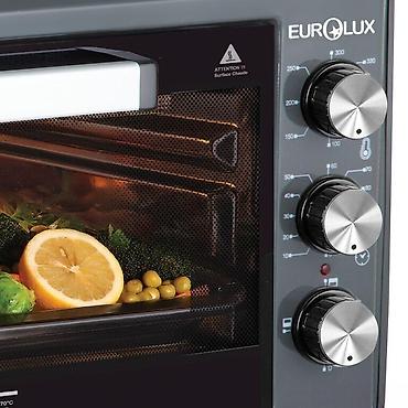 mini duxovka: Soba "EUROLUX -EU-EO3245SB"Texniki xüsusiyyətləri: ✅ Həcmi: 50 l ✅ — 2