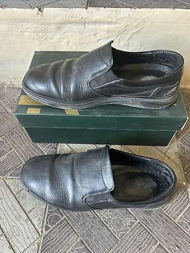 черные мужские мокасины: Qara rəngli kişi loaferləri - Model: Slip-on (bağsız), klassik loafer — 3