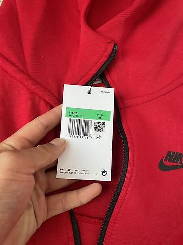 nike tech flecee: Мужской спортивный костюм, XL, Nike, Новый, цвет - Красный, Платная доставка — 3