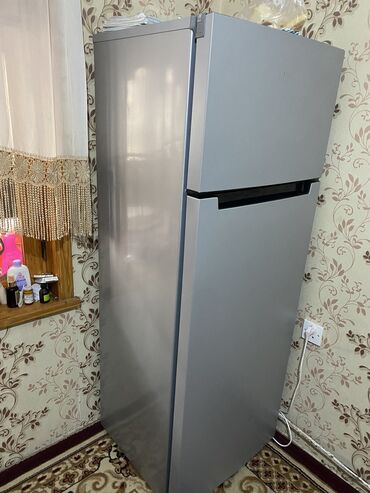Новый Холодильник Biryusa, Двухкамерный, цвет - Серый