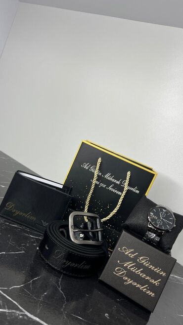 Saat dəstləri: Klassik Saat dəsti, rəng - Qara — 7