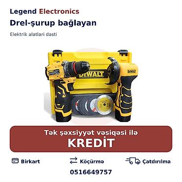Elan başlığı: Elektrik alətlər dəsti, Drel-şurup bağlayan, Laqonda, 2 lalafo.az -da Elan başlığı: Elektrik alətlər dəsti, Drel-şurup bağlayan, Laqonda, 2
