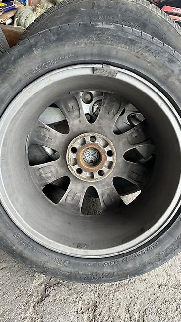 Колеса в сборе: Комплект из 4 легкосплавных дисков Toyota с шинами.оригинал!!! — 3
