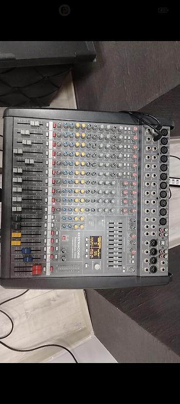 Musiqi alətləri: Dynacord PowerMate 1000-3/1000 gücləndiricili mikser - Güclü inteqrə — 1