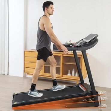 Тренажеры: Беговая дорожка SPORT LINE ⚡️ Мощность: 3,5 л/с 🔋 Напряжение