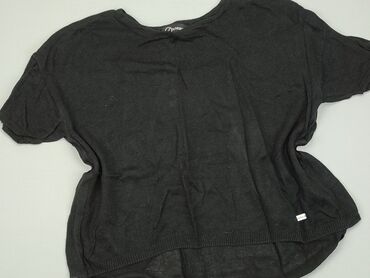 czarne krótka bluzki: Bluzka Damska, S, stan - Dobry