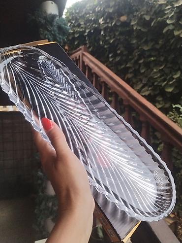 oci gladne burger: Stakleni ovalni poslužavnik – SIMITA 1 pc - Elegantan — 4