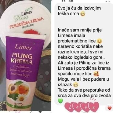 Nega kože: Piling krema 💜💜💜 piling krema sa ekstraktom kamilice i mlevenim — 9