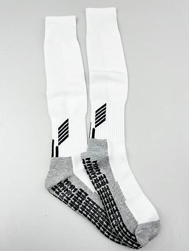 nike corab: №: 7236 Məhsulun adı: Futbol corabları A-8, ağ, pambıq, ölçü M Brend — 2