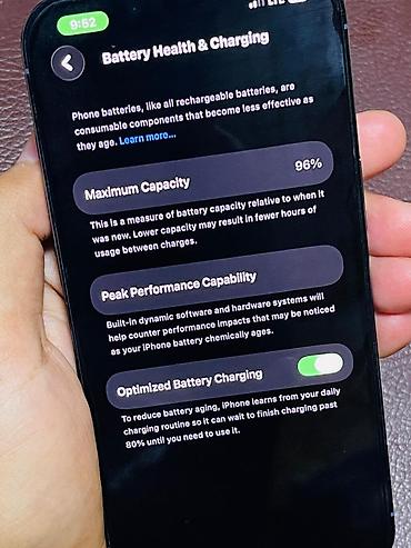 Apple iPhone: IPhone 13 Pro, цвет Sierra Blue. LLA 256Gb battery original — 6