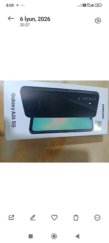 modio m28 5g: Samsung Galaxy A26 5G, rəng - Qara — 3