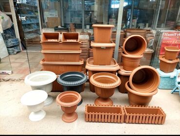 Bitkilər üçün dibçəklər: Dibcek dibcek qabi yuvarlaq rengli gul qabi yumru rengli Dibcek — 20