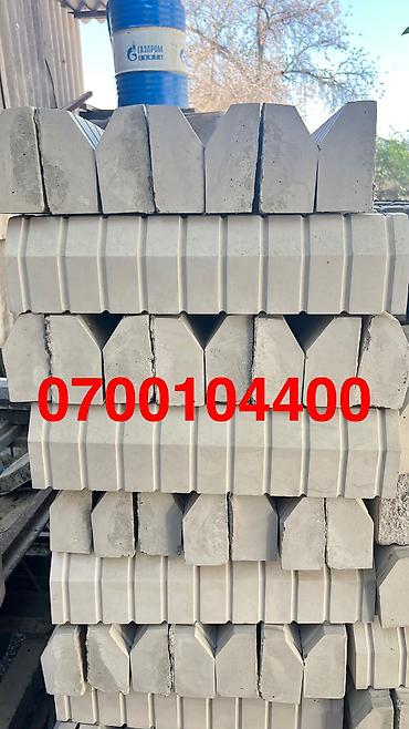 Тротуарные бордюры: Тротуарный бордюр, Бетонный, Декоративный, 1 — 2