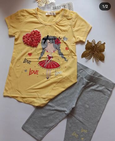 crivit helanke: Breeze, Set: Leggings, 104-110