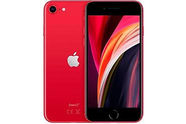 IPhone SE, Б/у, 128 ГБ, Красный, Коробка, 73 %