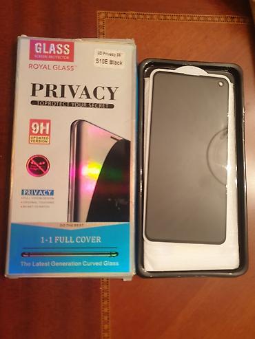 3d panel: Samsung s10 e mini ✅ 2-ədəd biri şpion biri sadə qoruyucu şüşə✅ — 1