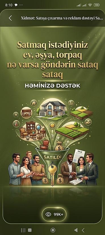 ad günü bəzəkləri: Ne 10 manat ne 5 manat ne satsan 1 azn Xidmət: Satışa çıxarma və — 1