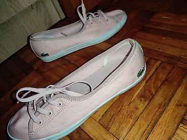 shoes: Prodajem original Lacoste ženske patike u nežno roze boji, u veličini — 3