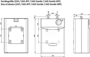 Bojleri: Thermoflow UTS ATF – mini bojler/akumulator tople vode 5 L - — 6