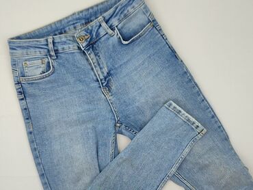 jeansy damskie z dziurami wysoki stan: Jeansy damskie, M
