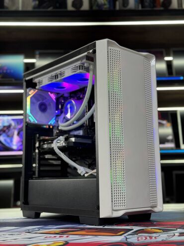 игровой конпютер: Компьютер, ядер - 6, ОЗУ 32 ГБ, Игровой, AMD Ryzen 5, NVIDIA GeForce RTX 4060, SSD