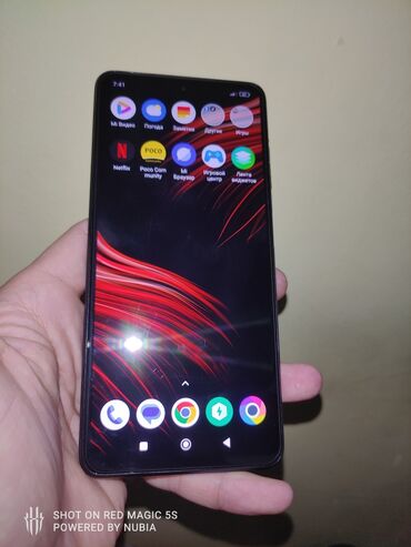 телефон поко: Poco X3 Pro, Б/у, 128 ГБ, цвет - Черный, 2 SIM