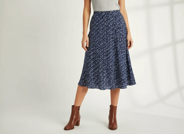 welurowa spódnice midi: Women`s skirt, size L